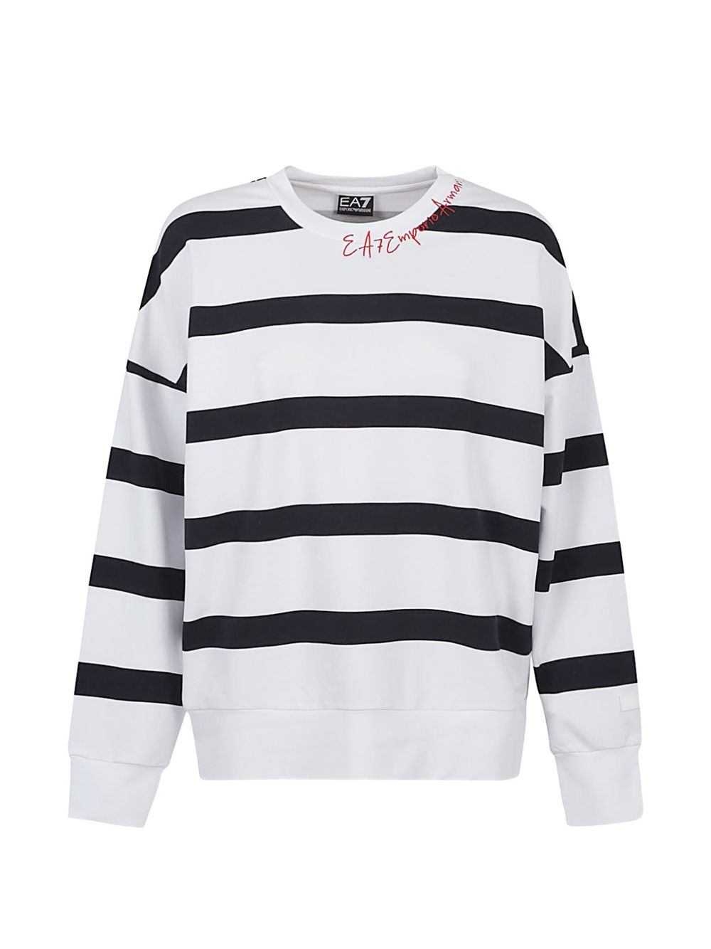 Ea7 Cotton crewneck sweatshirt
