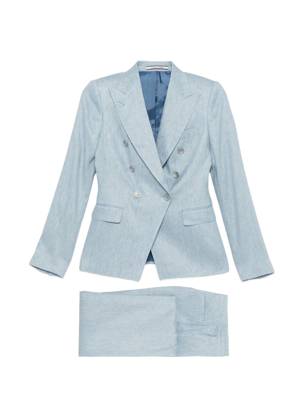 Tagliatore Linen double-breasted suit