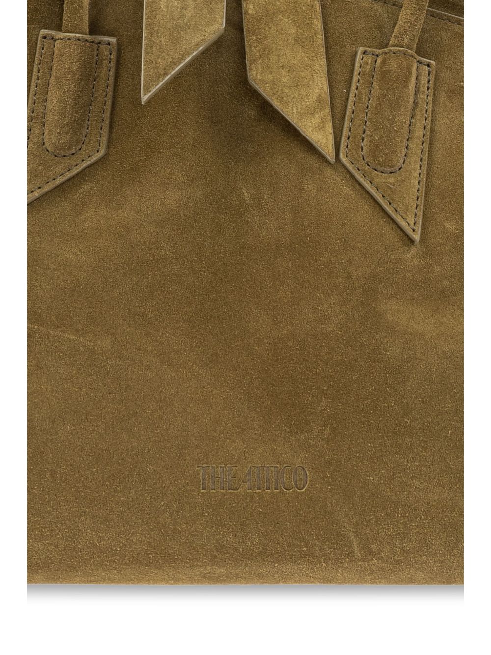 The Attico La Passeggiata leather shoulder bag