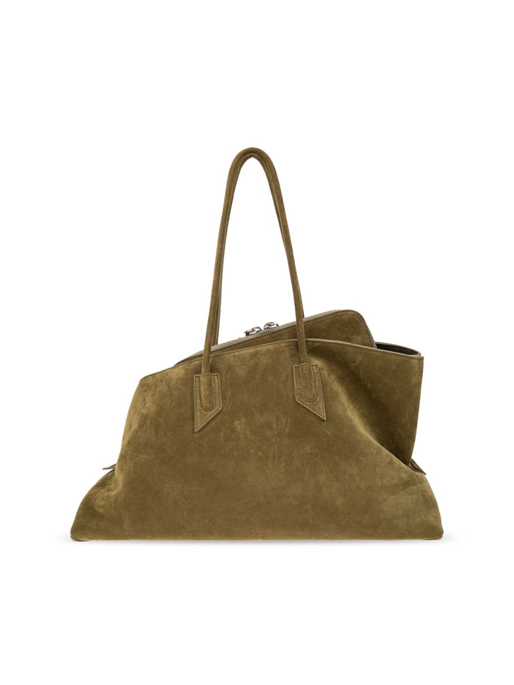 The Attico La Passeggiata leather shoulder bag