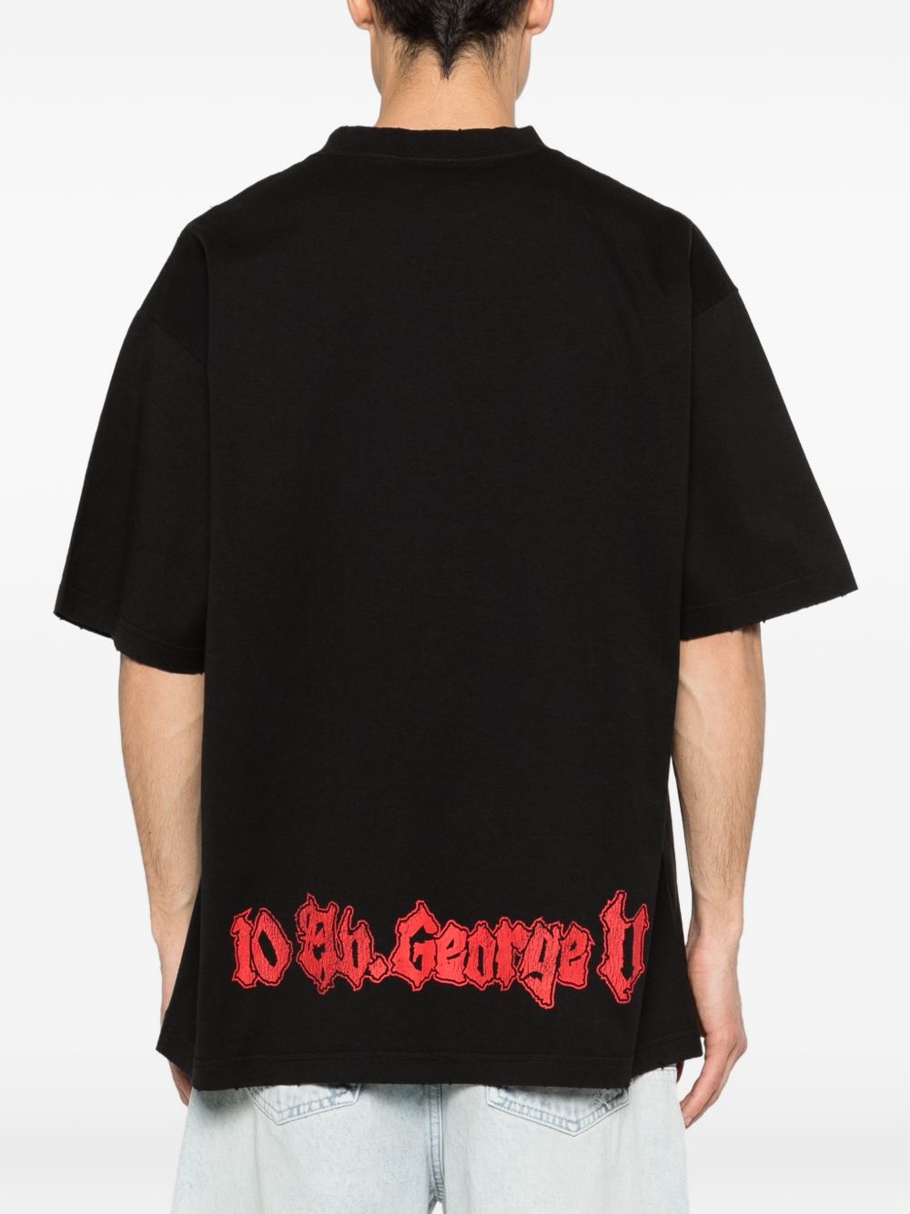 Balenciaga Printed cotton t-shirt