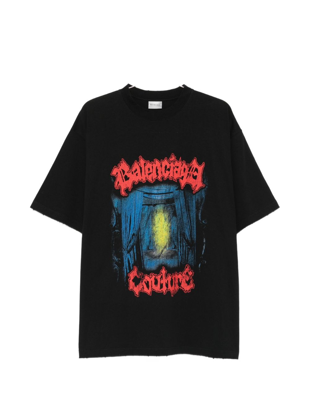 Balenciaga Printed cotton t-shirt