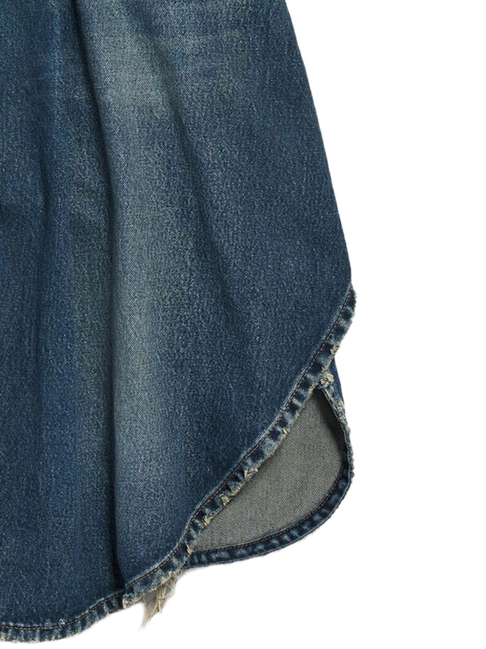 Balenciaga Denim cotton bermuda shorts