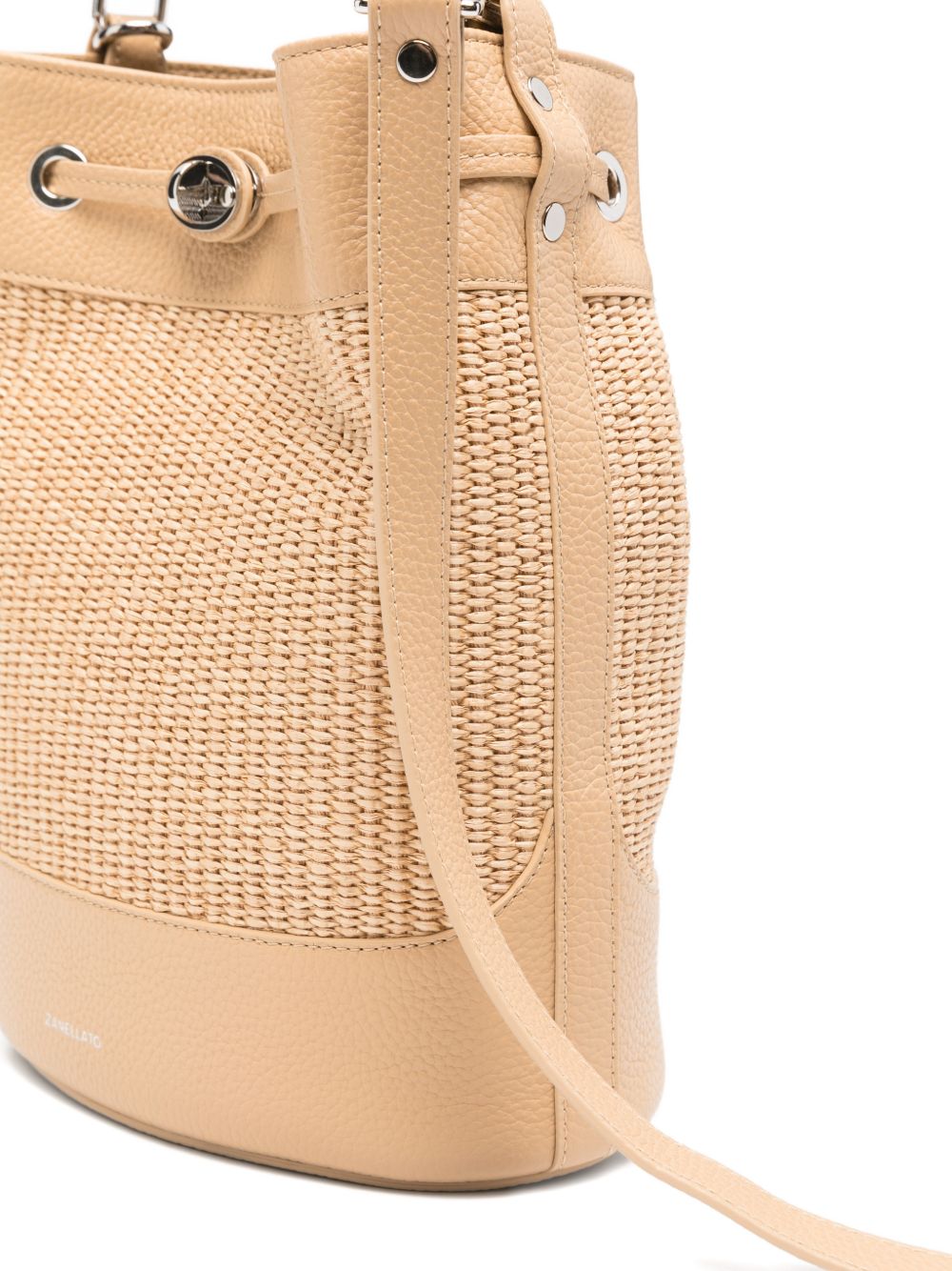 Zanellato MondÃ  Vimini small bucket bag