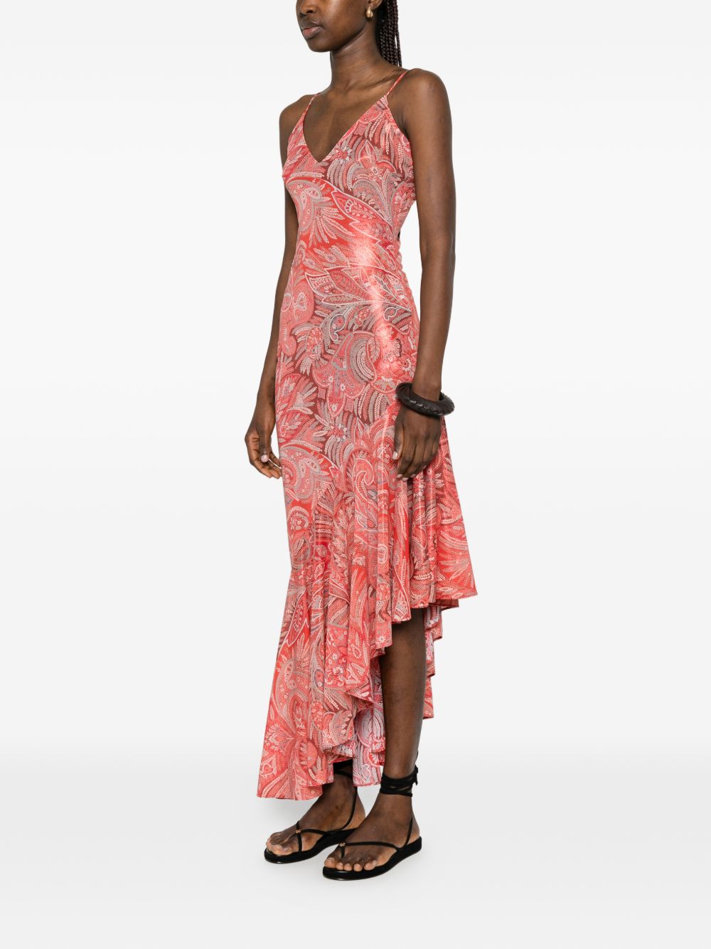 Etro Printed asymmetric dress