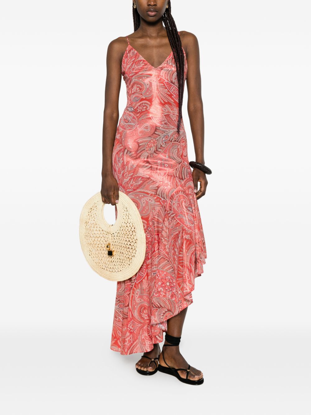 Etro Printed asymmetric dress