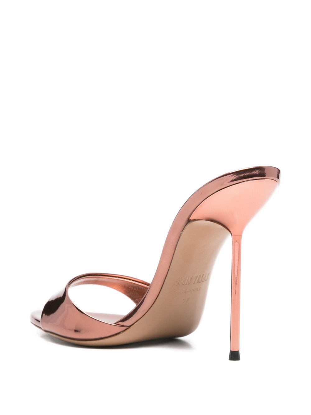 Paris Texas Lidia patent leather heel sandals
