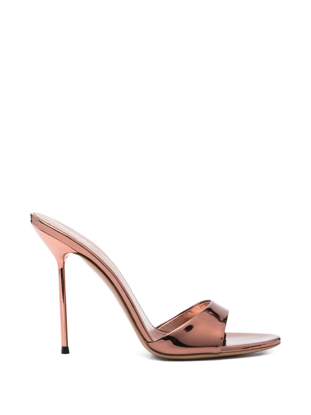 Paris Texas Lidia patent leather heel sandals