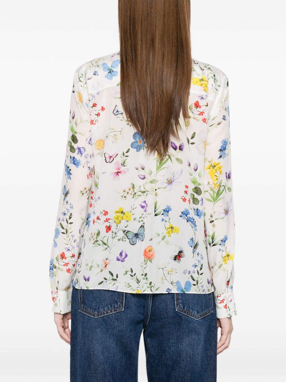 Alice + Olivia Willa printed blouse