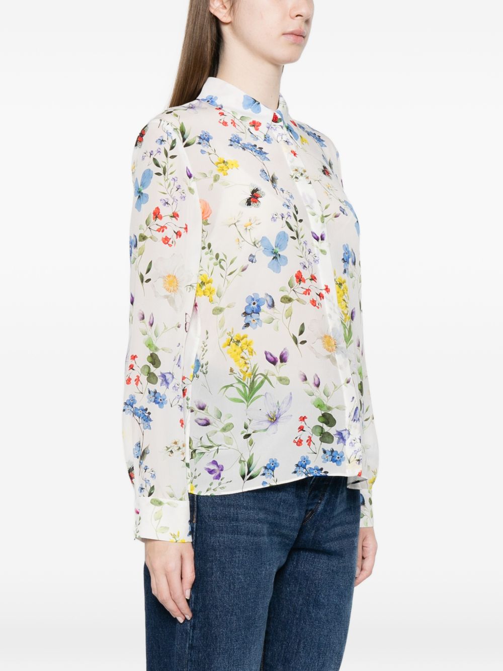 Alice + Olivia Willa printed blouse