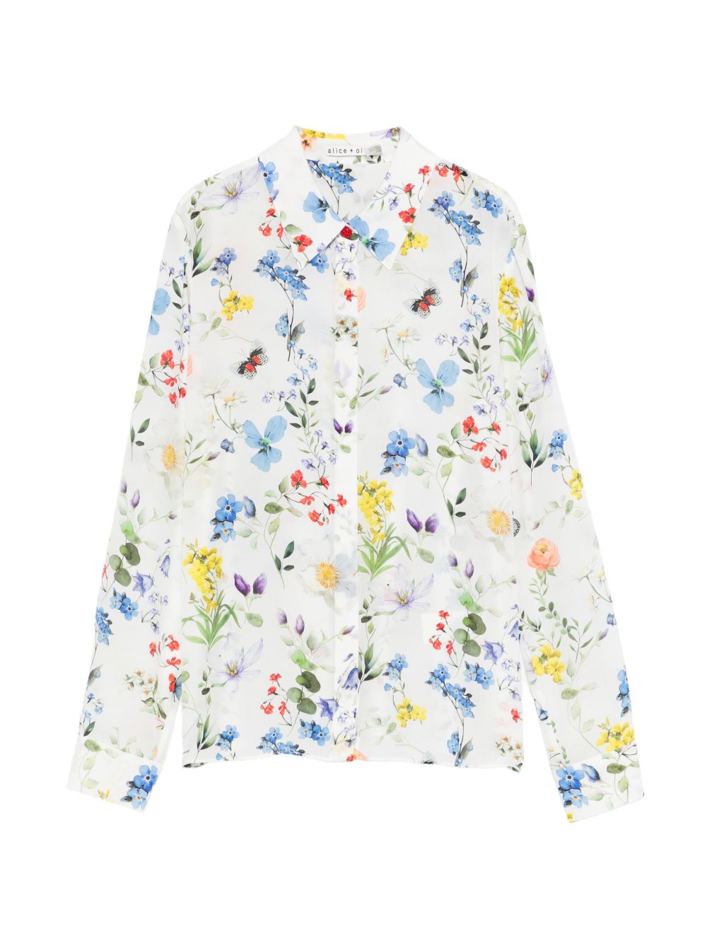 Alice + Olivia Willa printed blouse