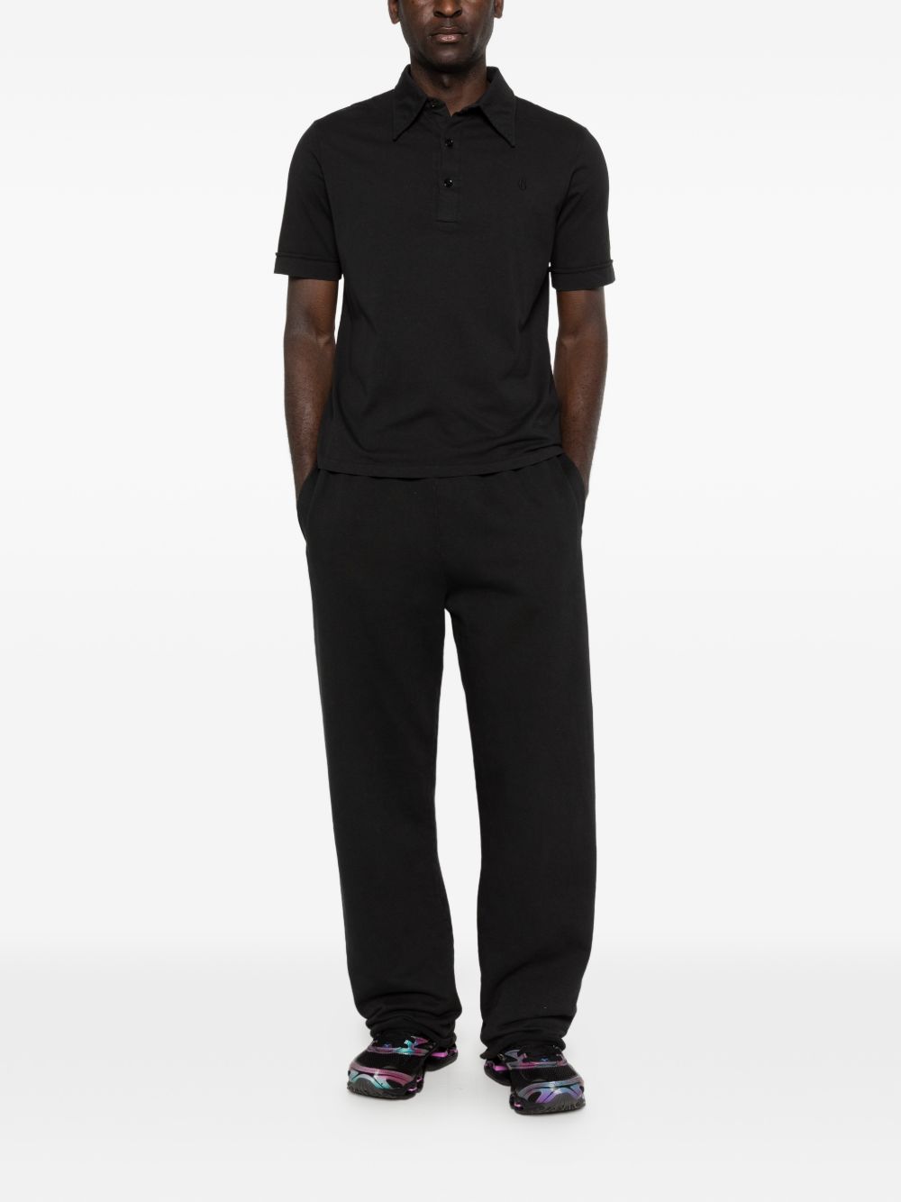 MM6 Maison Margiela Logo cotton polo shirt