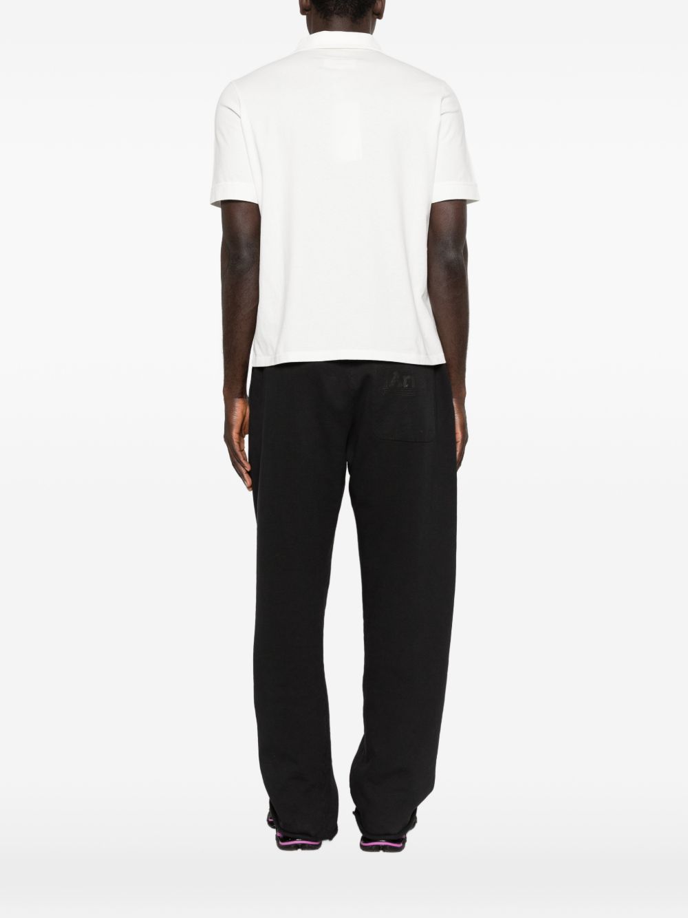 MM6 Maison Margiela Logo cotton polo shirt