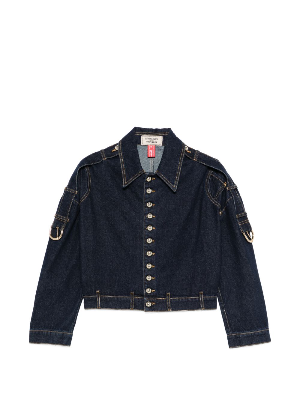 Alessandro Enriquez Denim cotton jacket