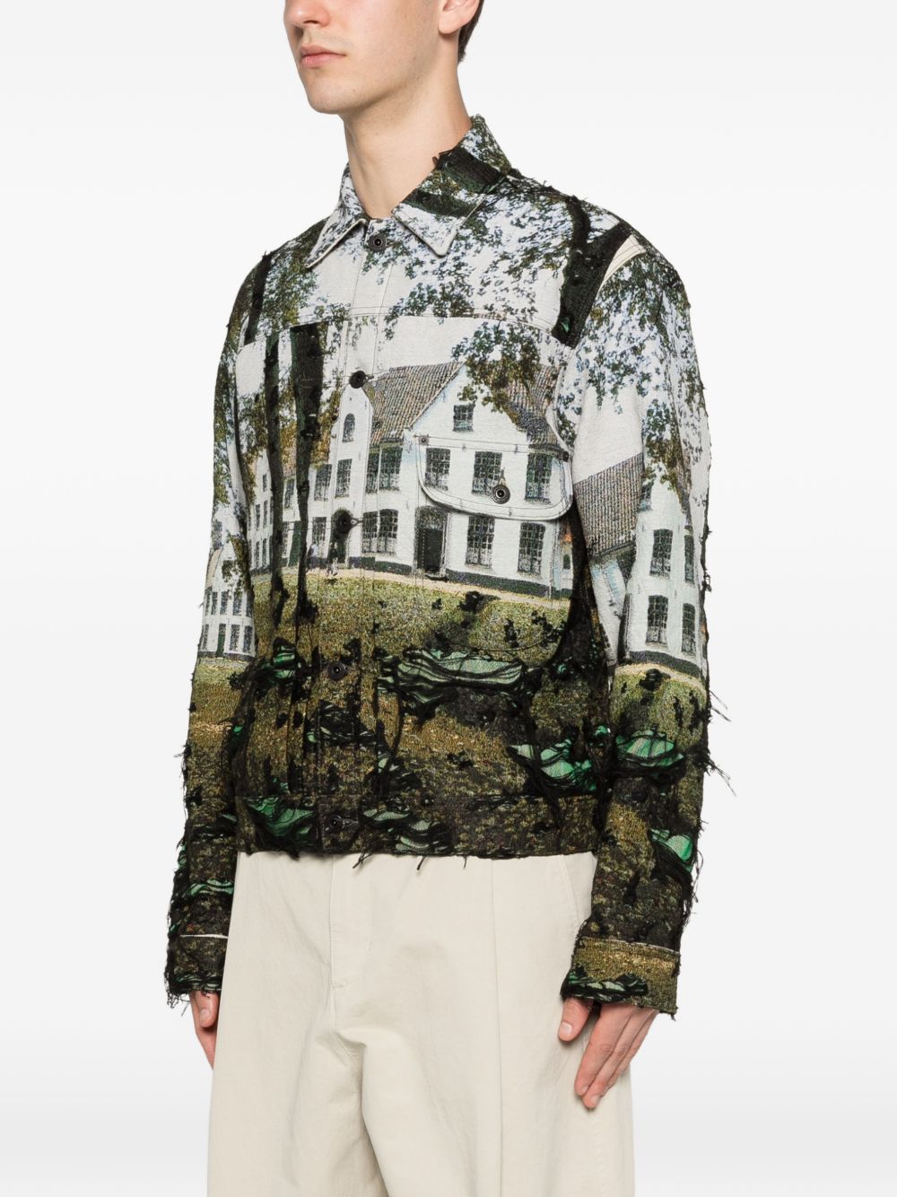 Junya Watanabe Printed jacket