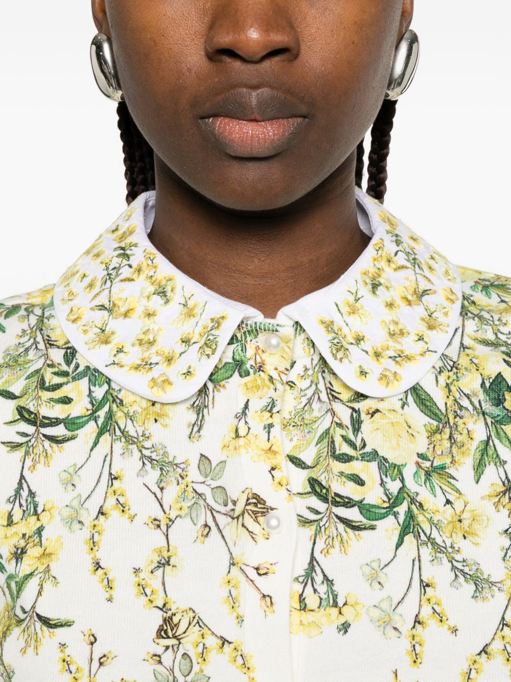 Alice + Olivia Carson printed cardigan