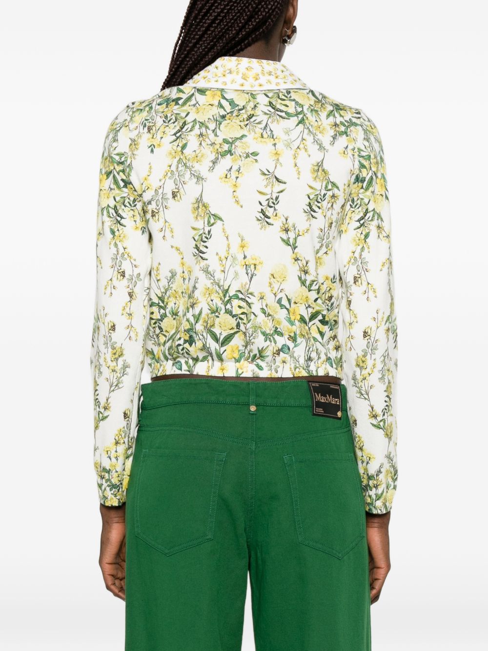 Alice + Olivia Carson printed cardigan