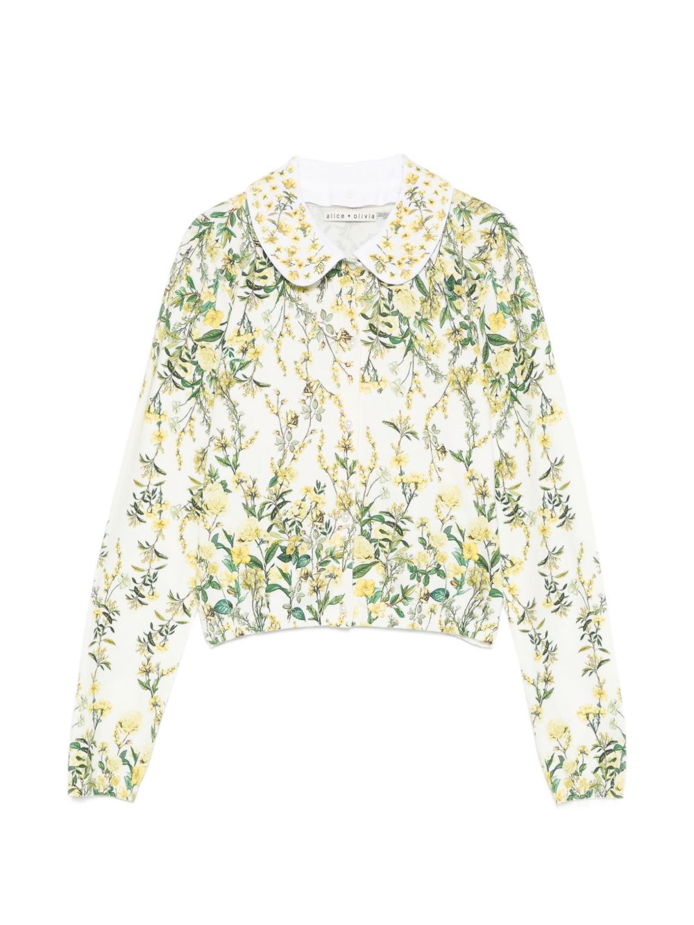 Alice + Olivia Carson printed cardigan