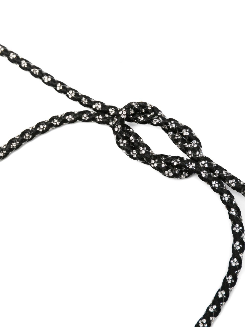 Forte Forte Crystals and tassels belt