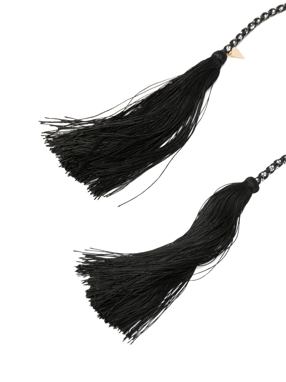 Forte Forte Crystals and tassels belt