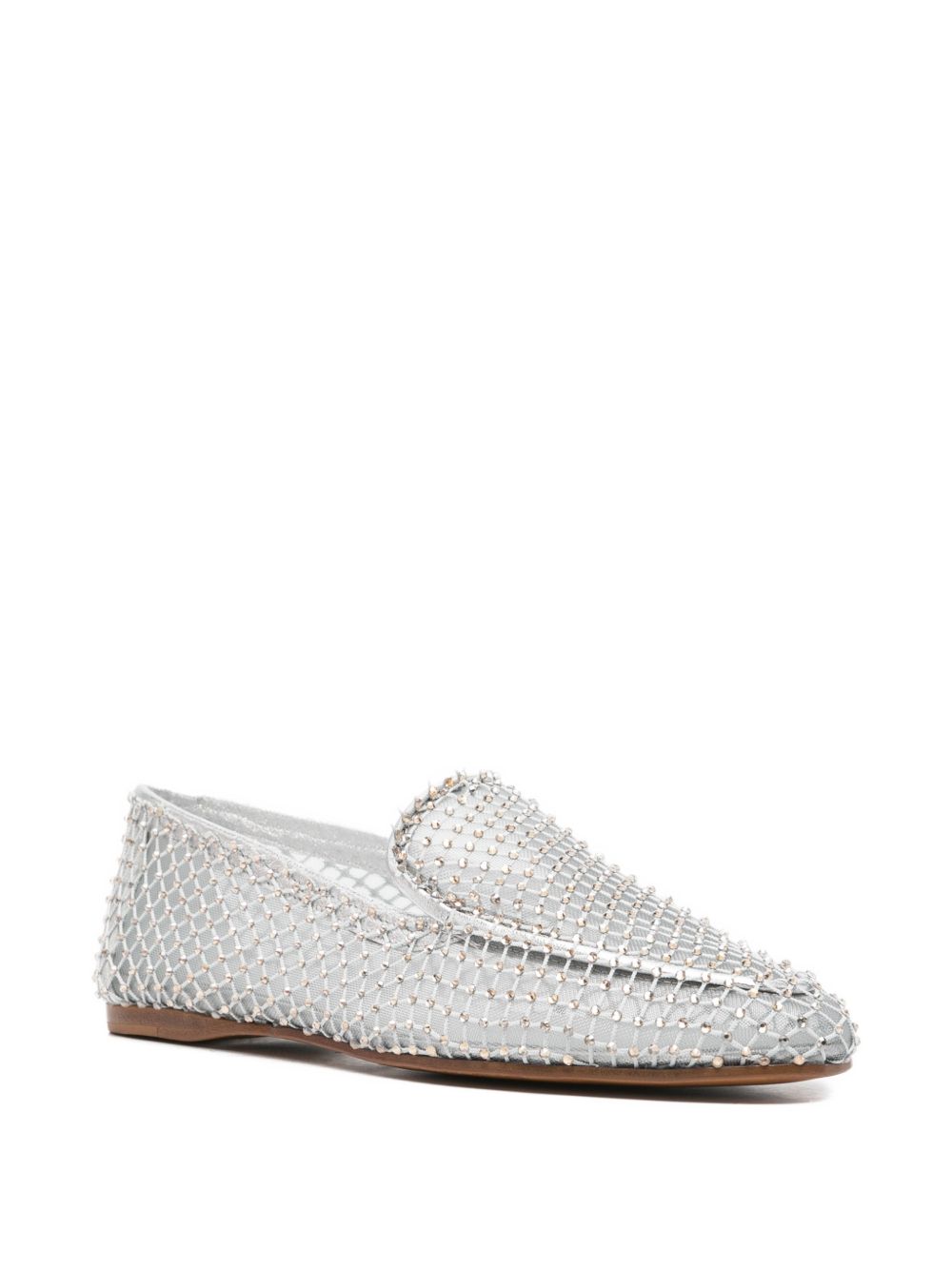 Forte Forte Strass mesh loafers