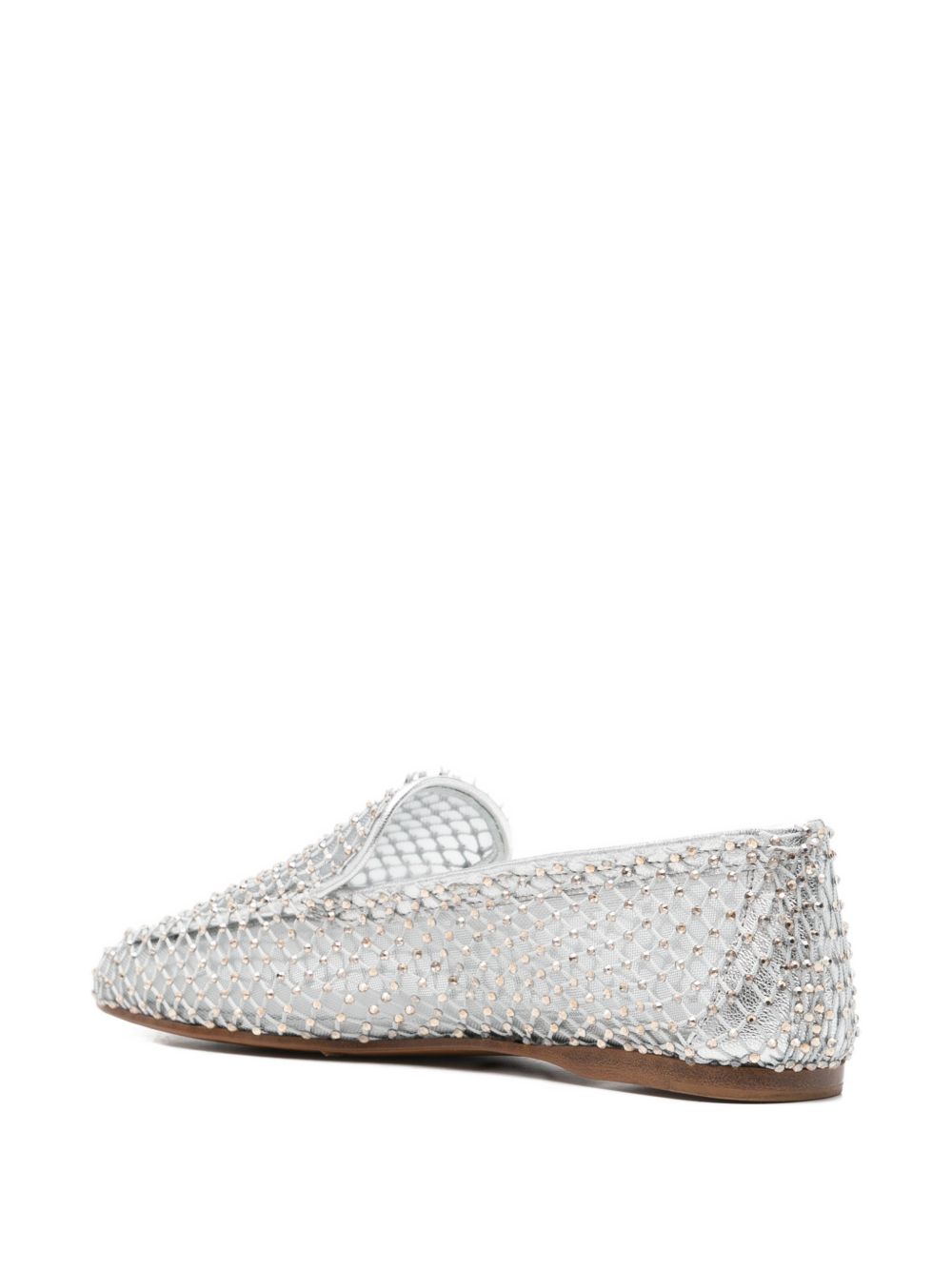 Forte Forte Strass mesh loafers