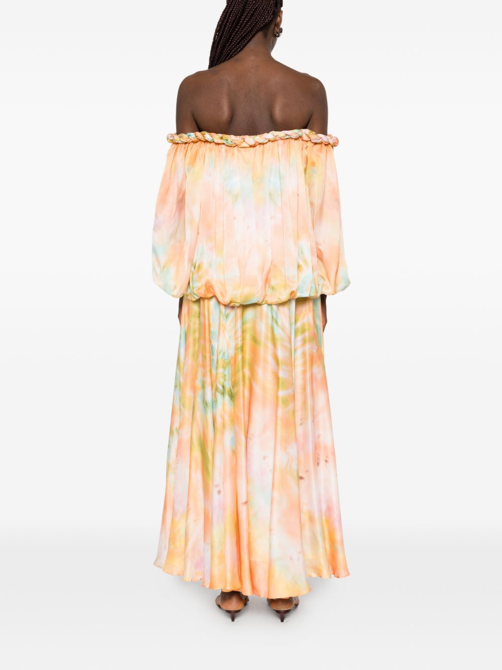 Zimmermann Luna silk maxi dress