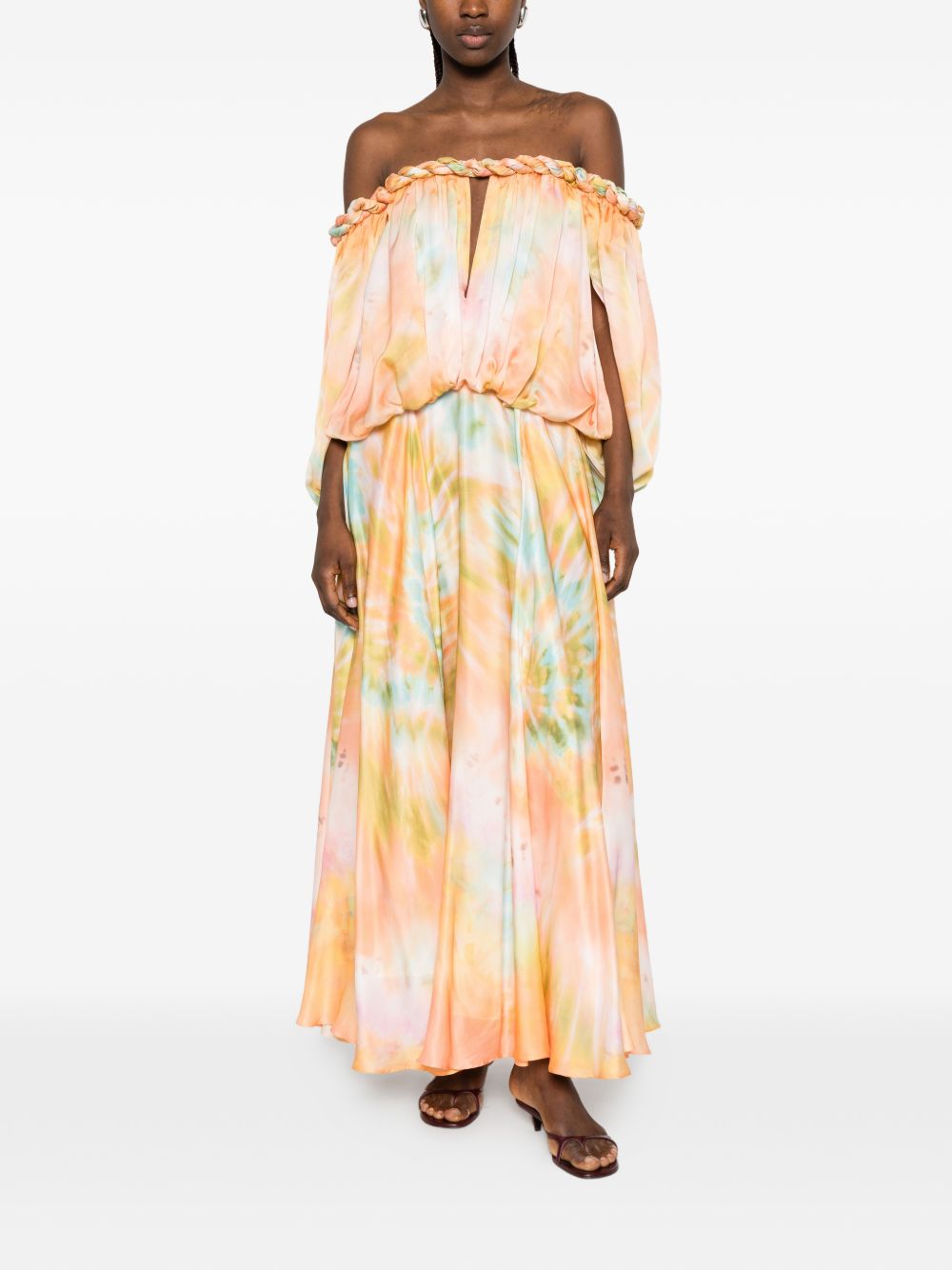 Zimmermann Luna silk maxi dress