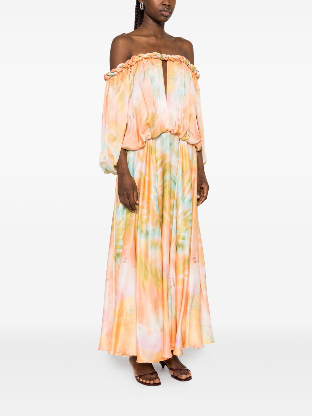 Zimmermann Luna silk maxi dress