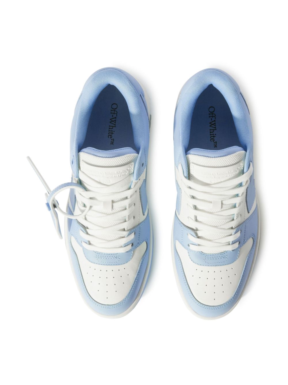 Off White Out Of Office leather sneakers