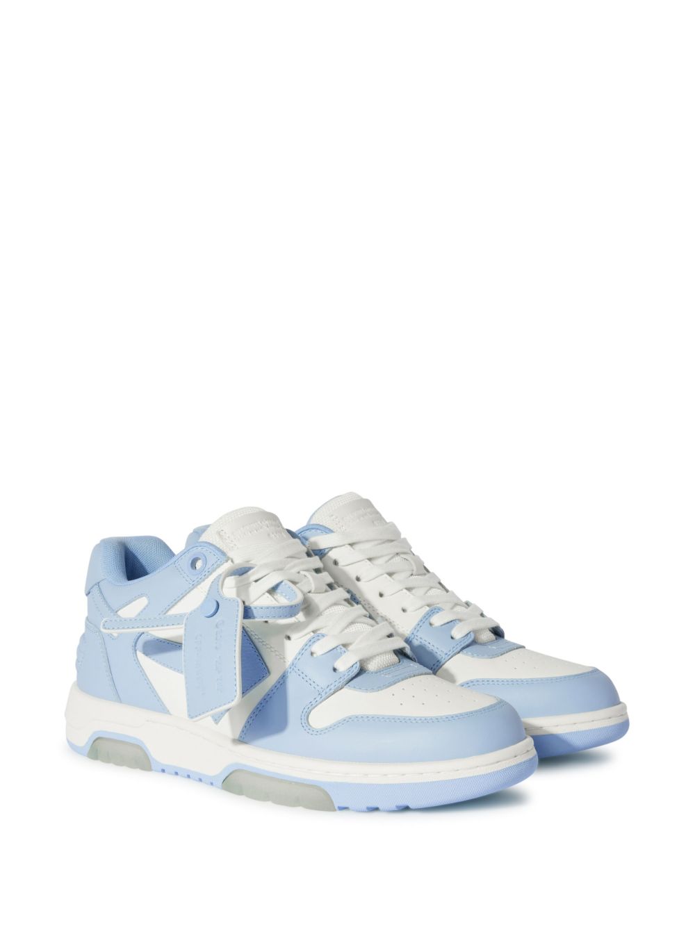 Off White Out Of Office leather sneakers