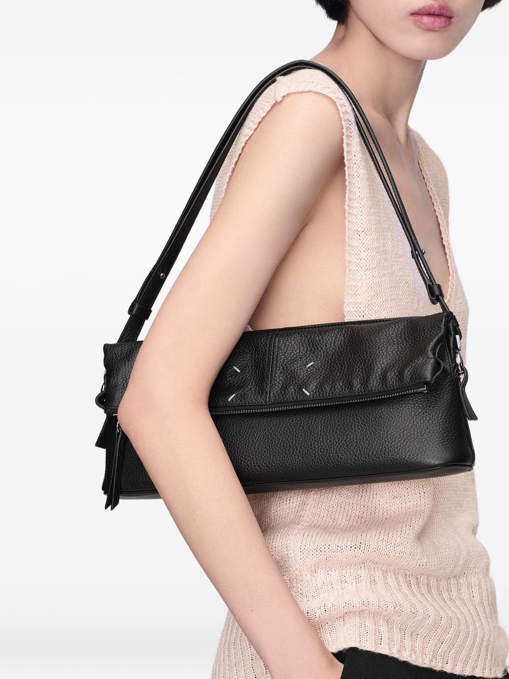 Maison Margiela 5AC leather clutch