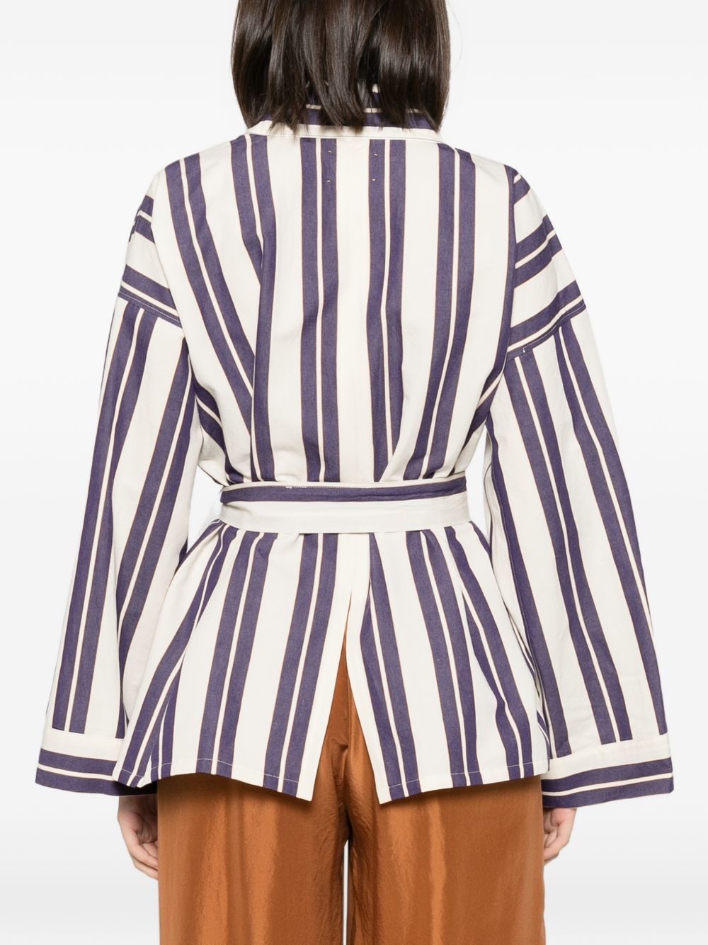 Forte Forte Striped kimono jacket