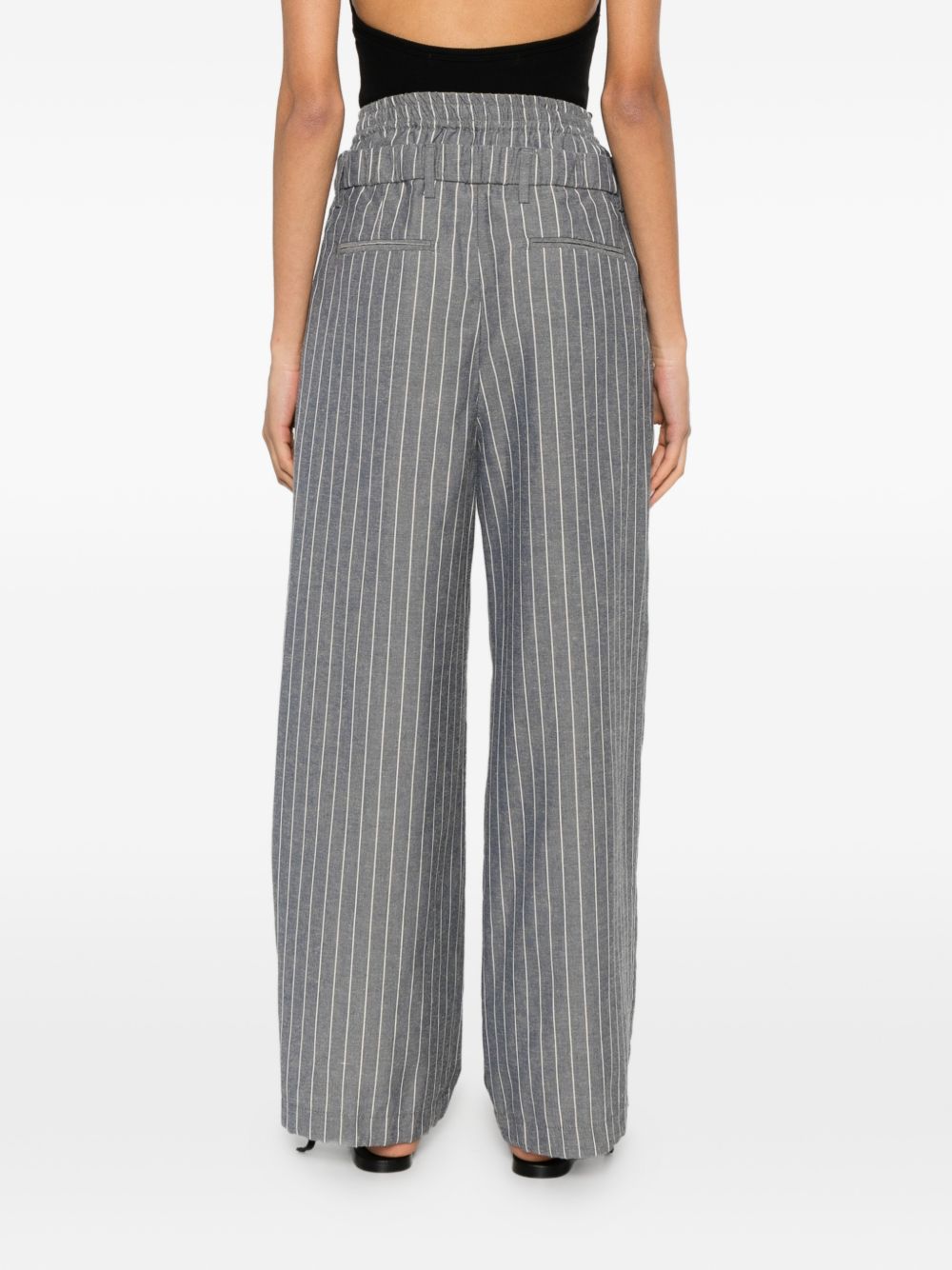 White Sand Linen blend trousers