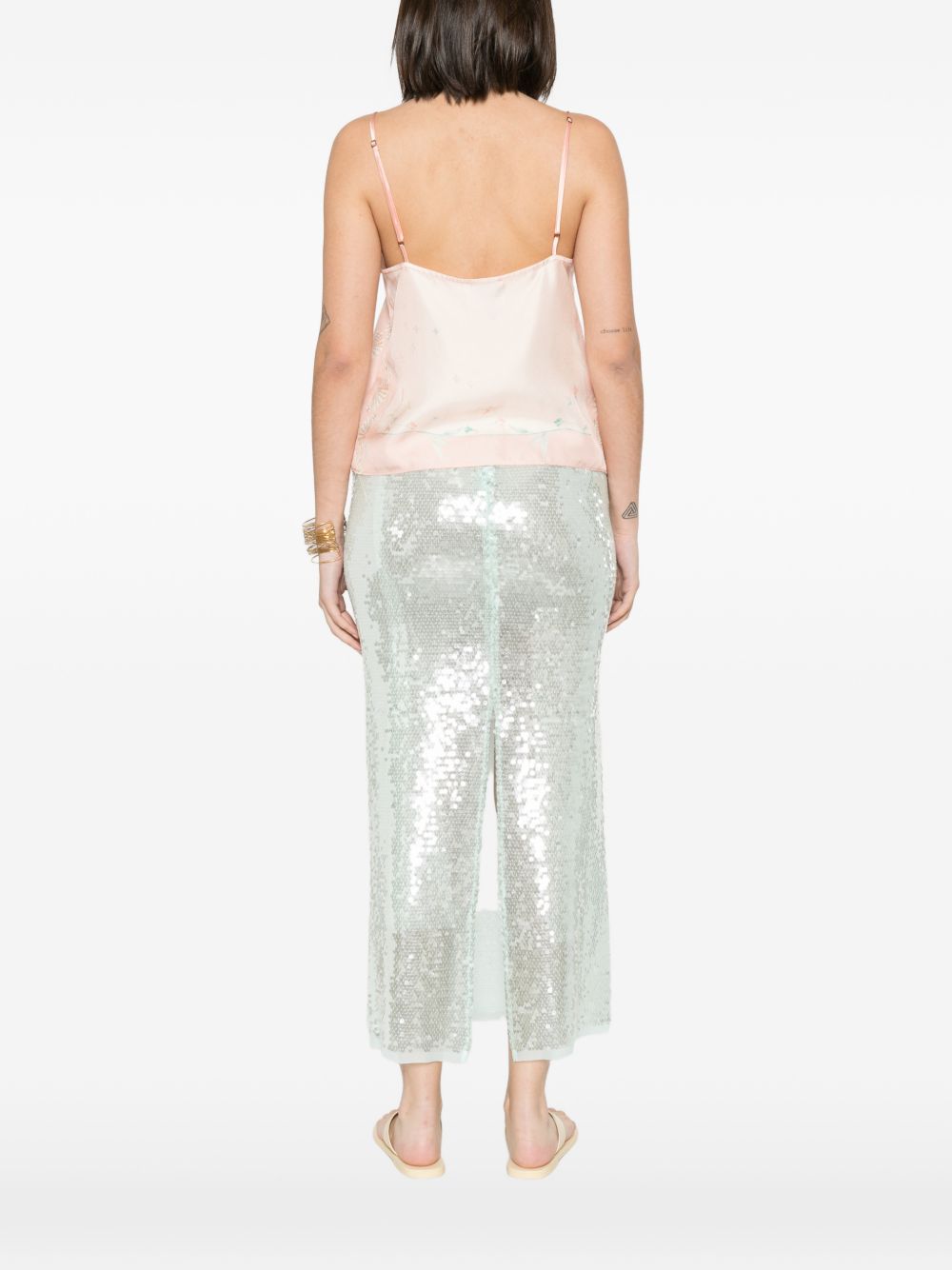 Forte Forte Printed silk top