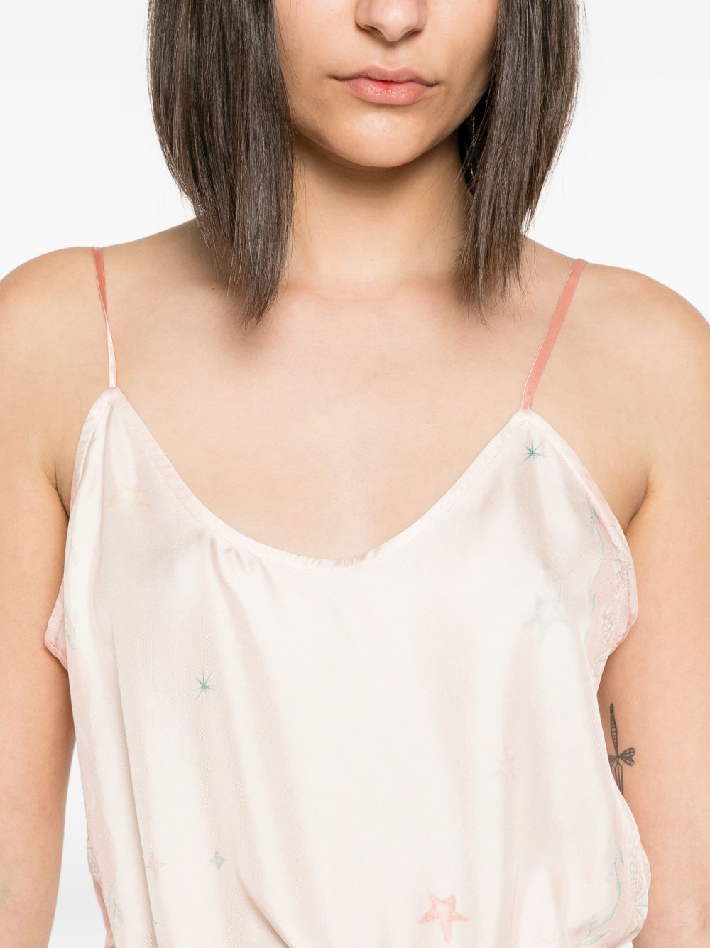 Forte Forte Printed silk top