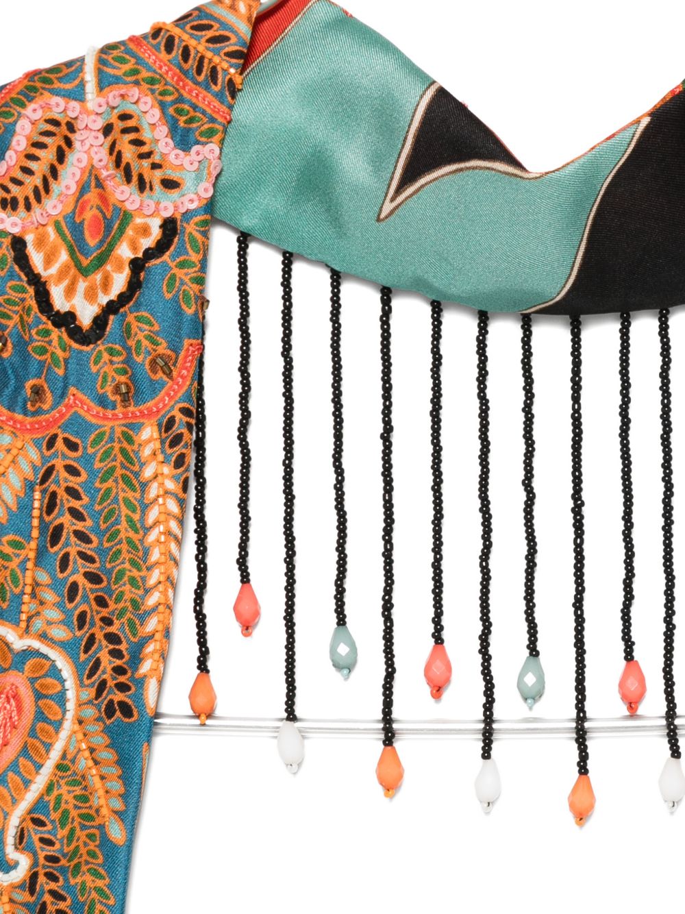 Etro Paisley print silk foulard