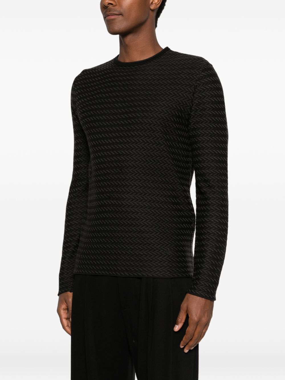 Emporio Armani Wool crewneck sweater