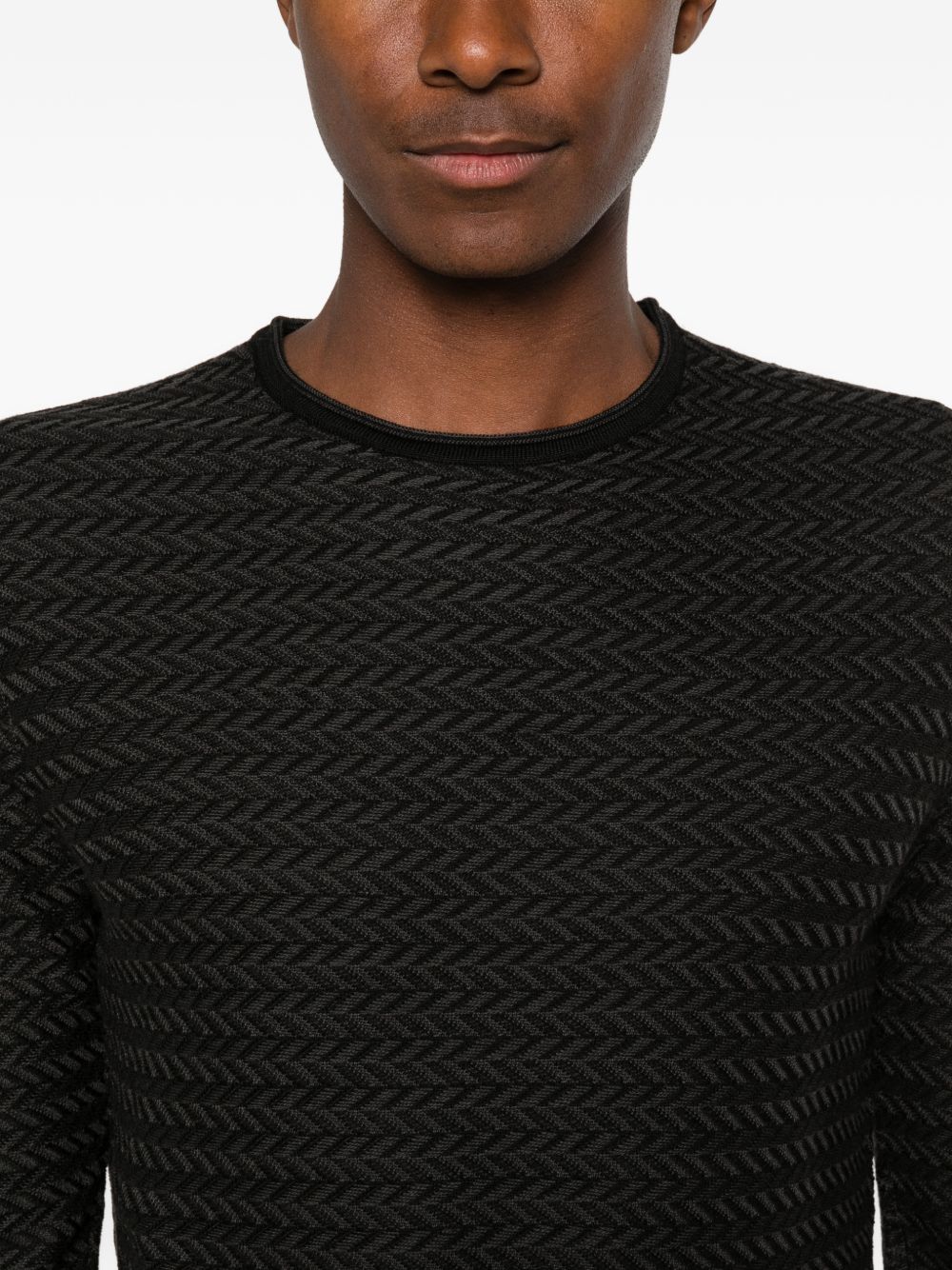 Emporio Armani Wool crewneck sweater