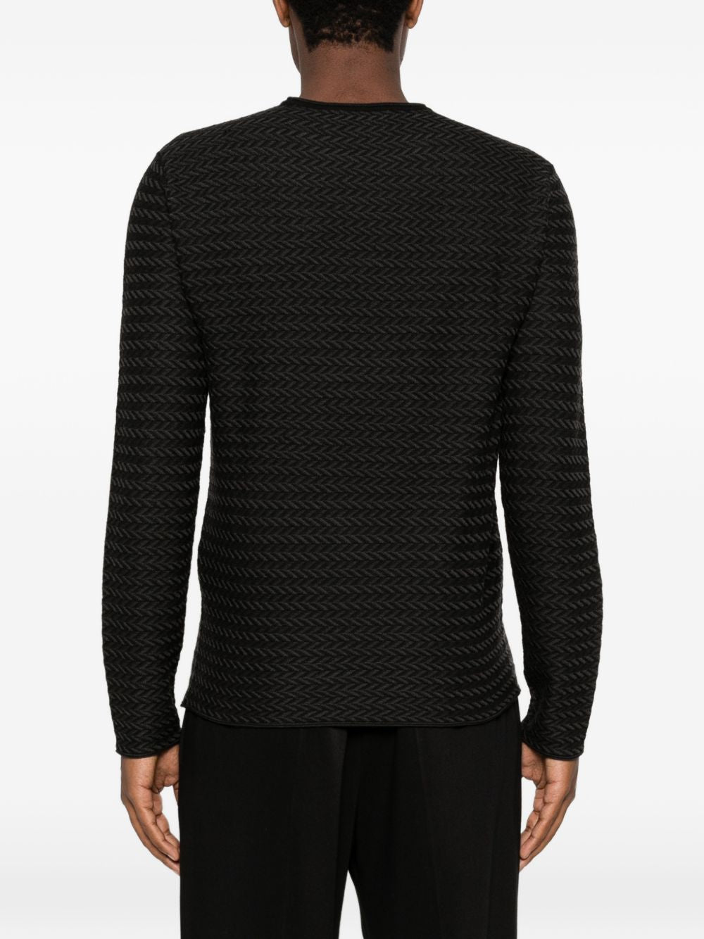 Emporio Armani Wool crewneck sweater