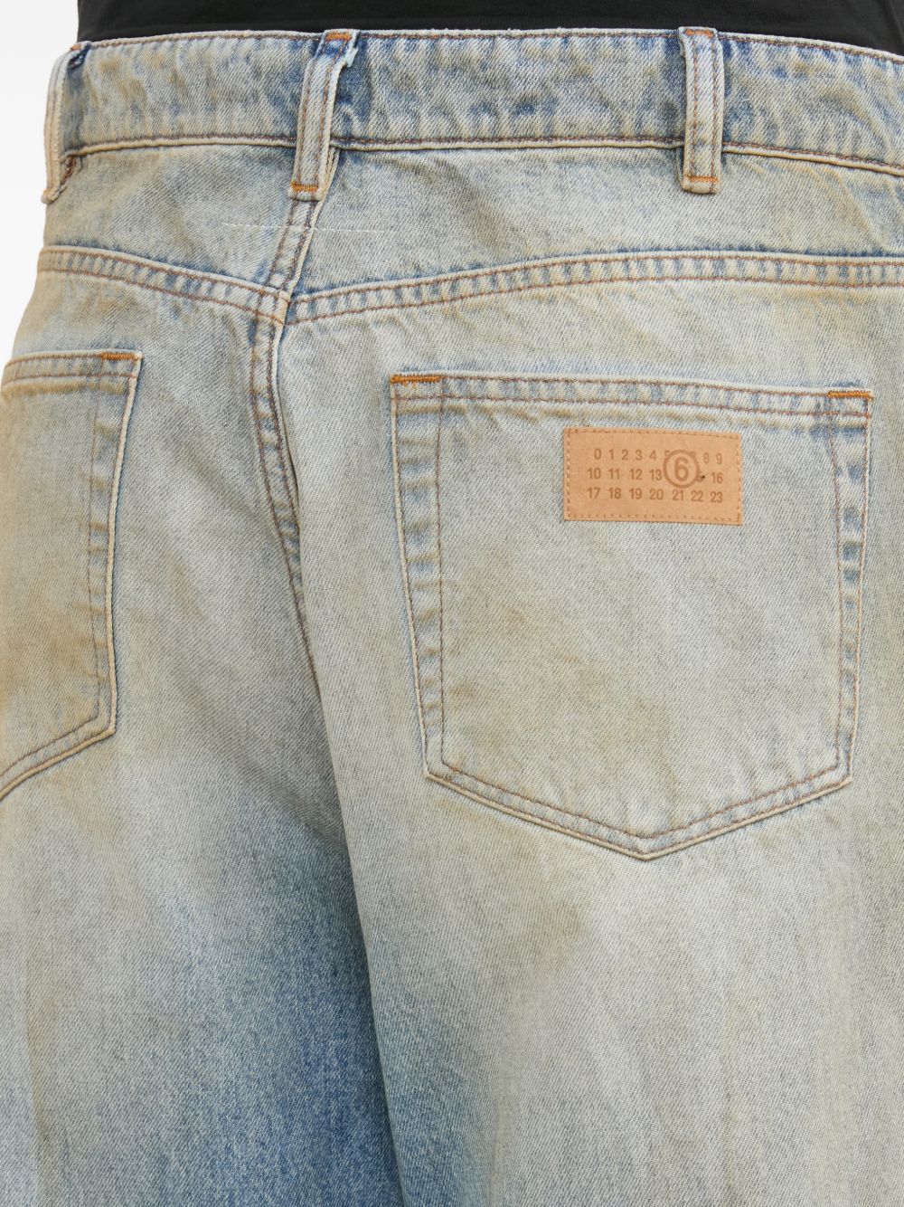 MM6 Maison Margiela Denim cotton jeans
