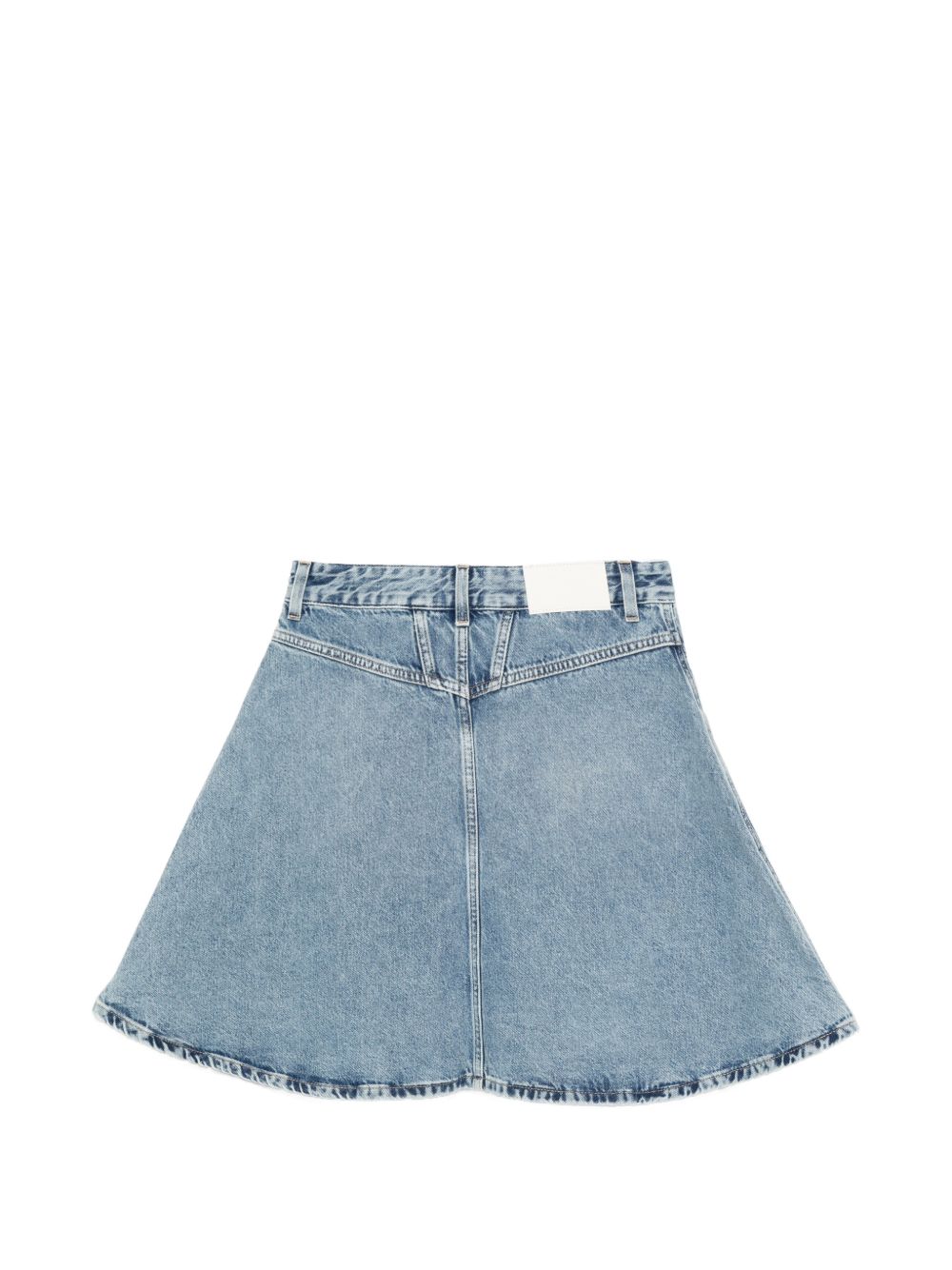 Closed Volant mini skirt