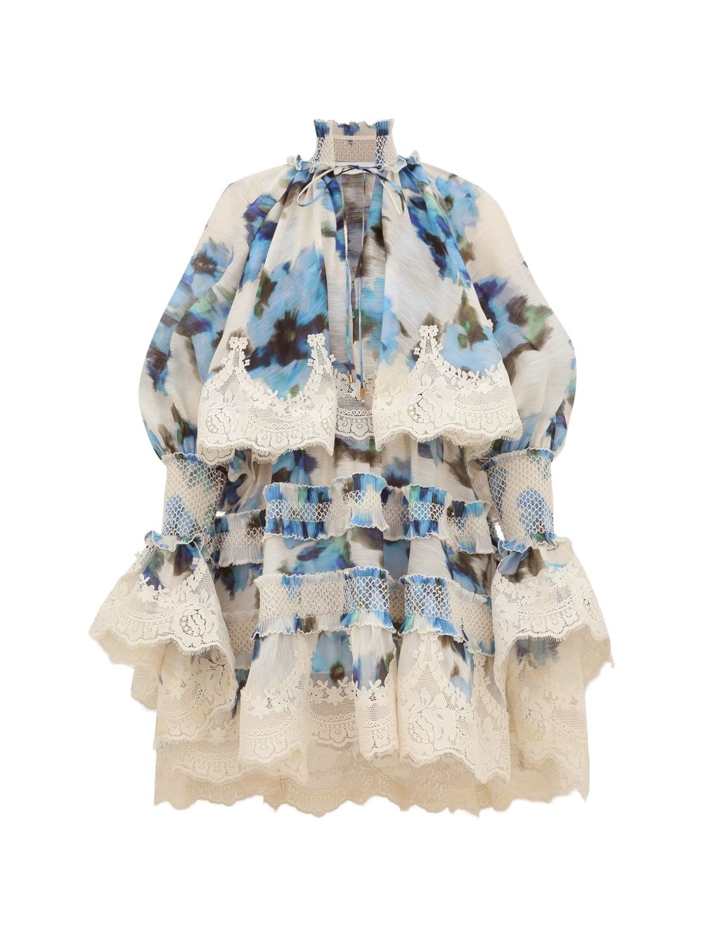 Zimmermann Alchemy silk and linen mini dress