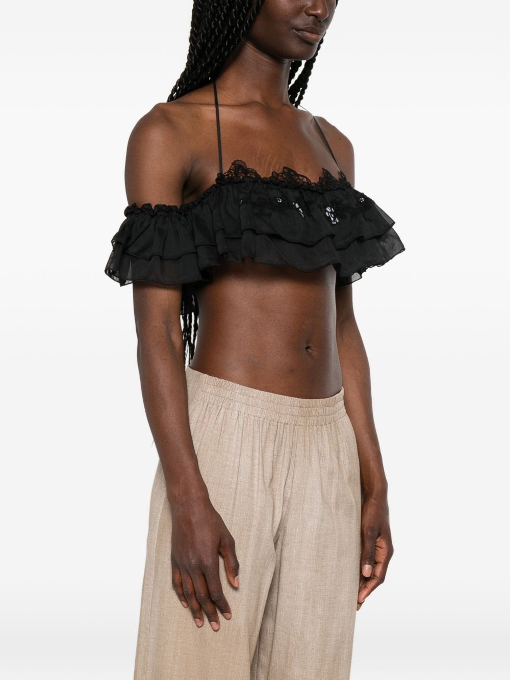 Ermanno Scervino Embroidered top