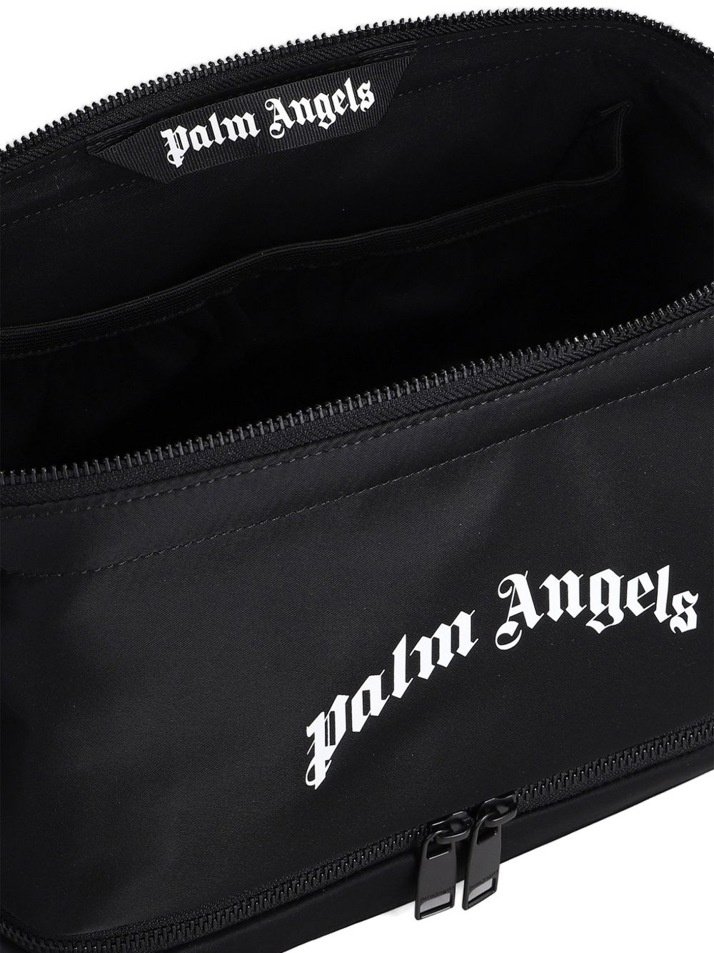 Palm Angels Curved Logo Beauty Pouch