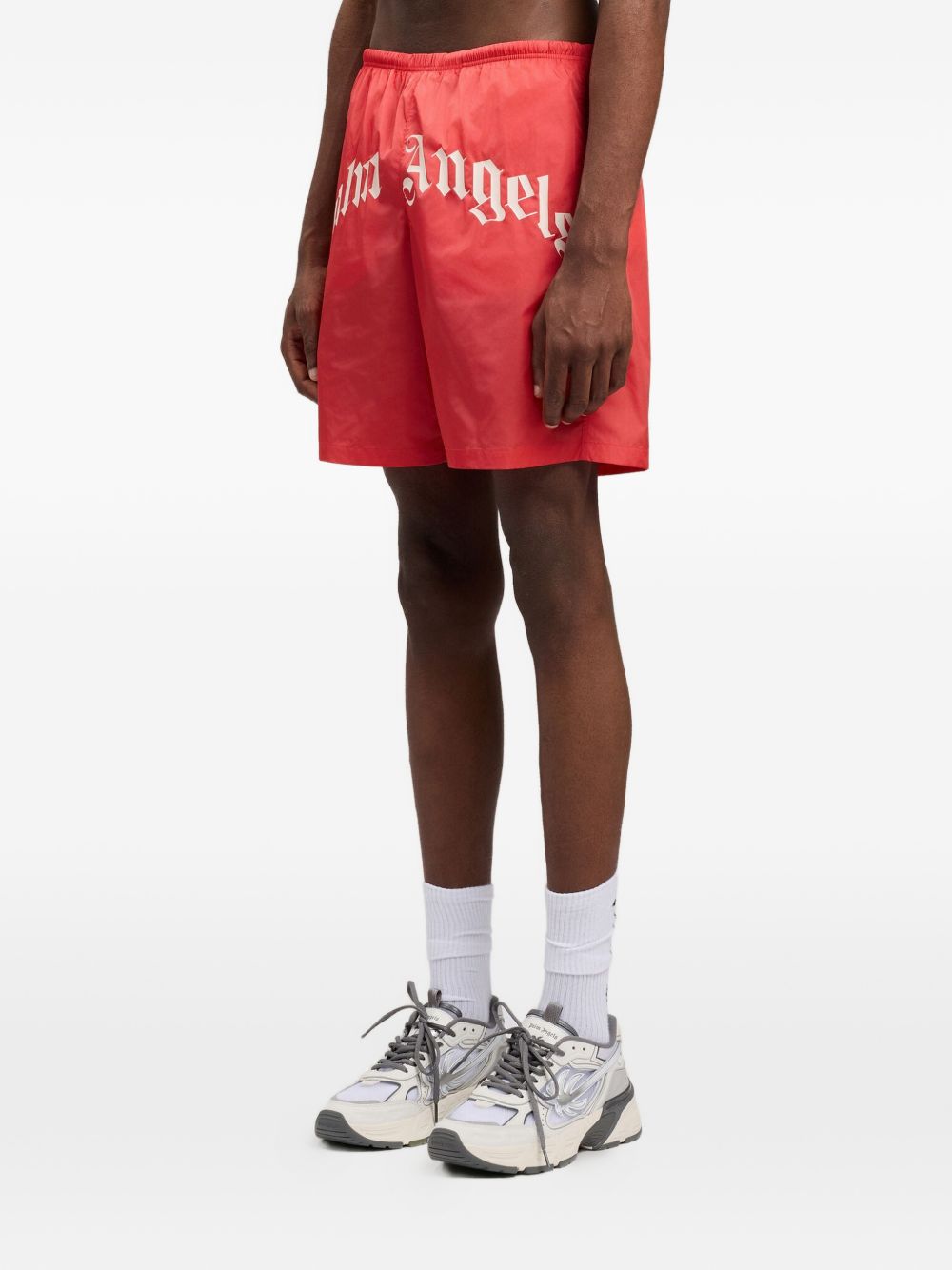 Palm Angels Logo Swim Shorts