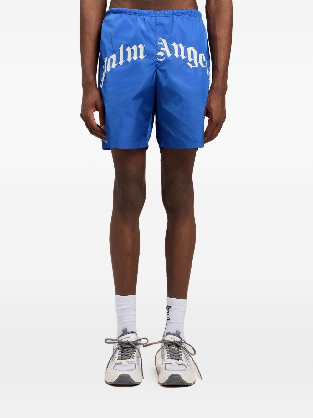 Palm Angels Logo Swim Shorts