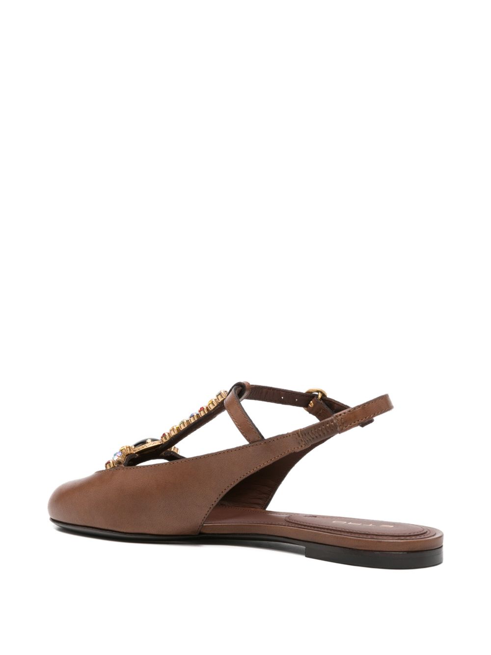 Etro Leather Slingback Pumps