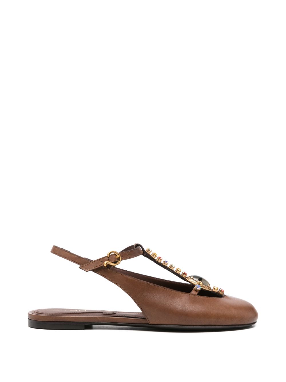Etro Leather Slingback Pumps