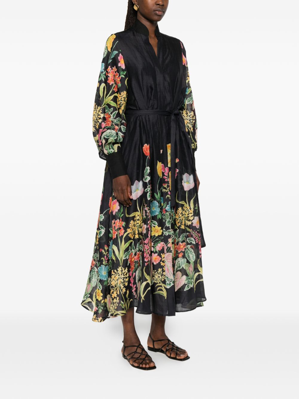 Lavi Printed Long Dress